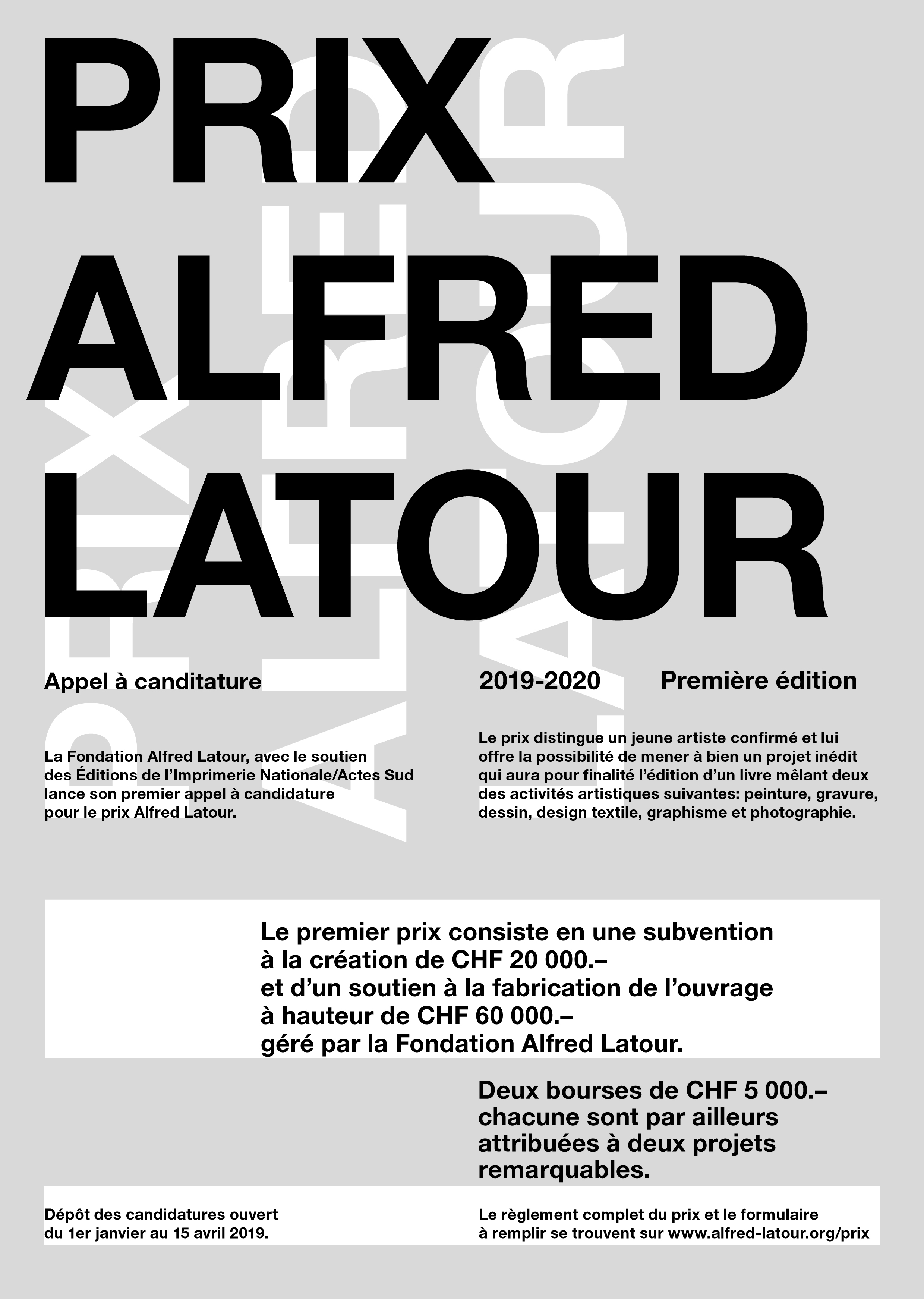 Prix Alfred Latour - Suivez le lien