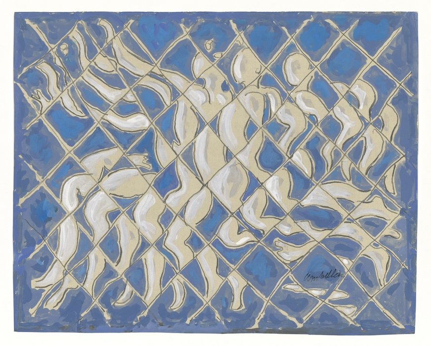 Harold Ambellan, La course, 1987. Don Anne Ambellan © ADAGP, Paris, 2021