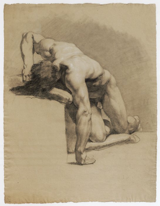 Jacques Réattu, étude de nu, 1780-1790 © musée Réattu