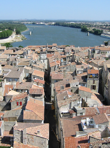 meeting point of the Rhone and the ancient Cardo